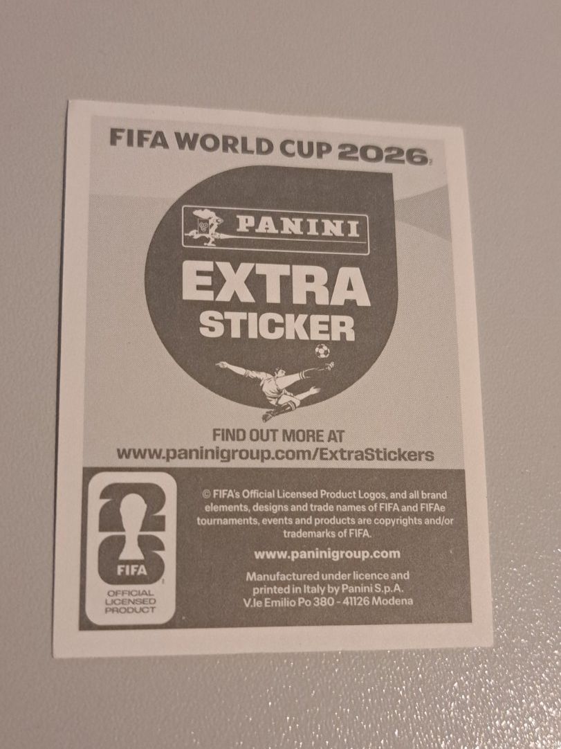 Panini Carte collezionabili: Panini Extra Sticker 2026 United Edition Davies Base – Usato da Galgenen venduto da Keelo 1