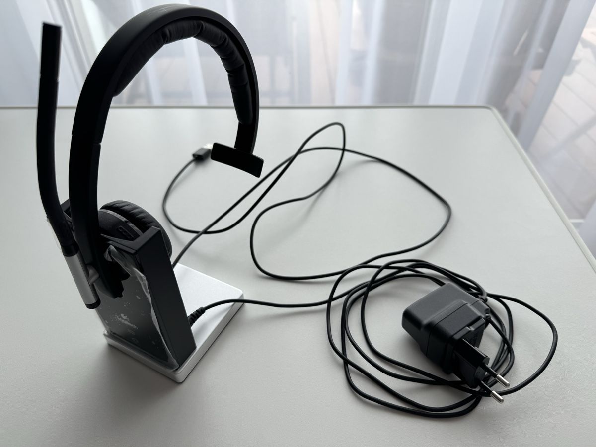 Logitech Cuffie: Logitech H820e Mono Office Headset, kabellos, USB-A – Nuovo (secondo la descrizione) da Bülach venduto da galago1962 1