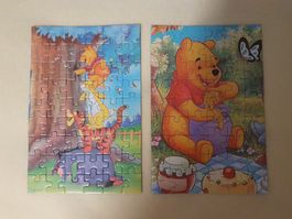 Disney Winnie Puh Puzzle, 2 Stk. ,Top Zustand,