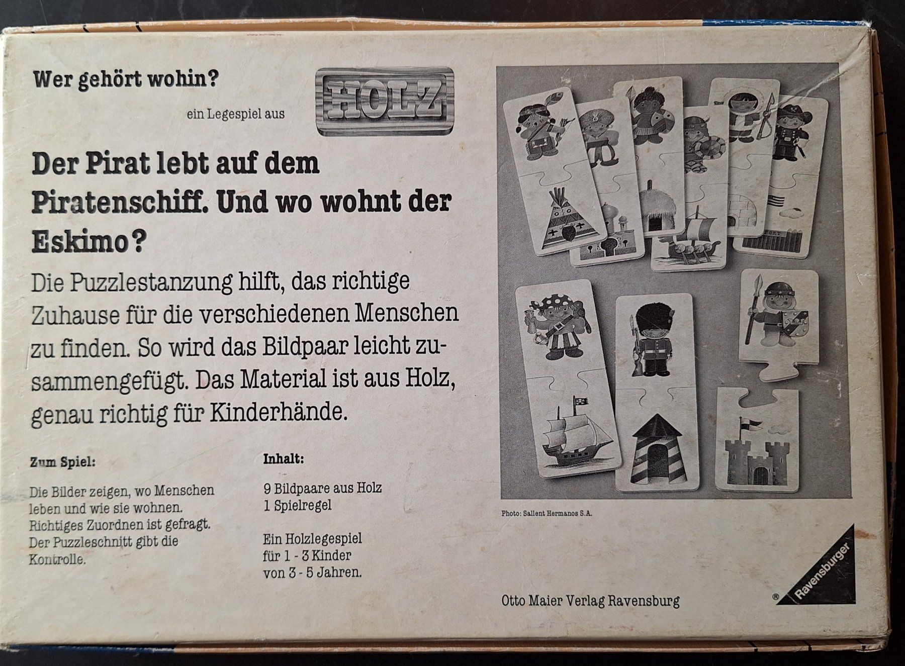Ravensburger Giochi: Ravensburger Wer gehört wohin – Usato da Opfikon venduto da Carslo5 1