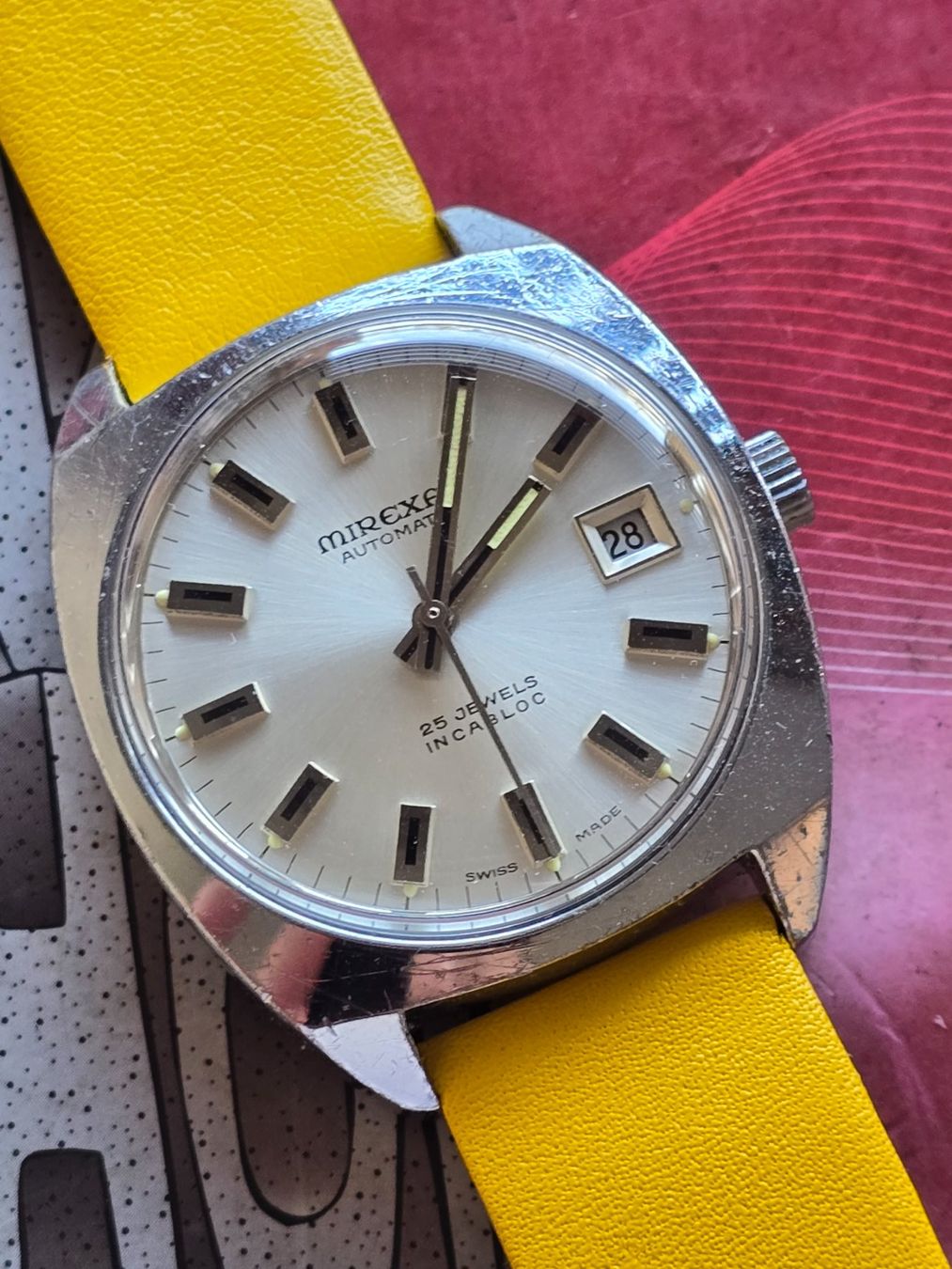 Mirexal Orologi: 448  Mirexal Automatic  Date 25 Jewels – Usato da Muri AG venduto da Corredor
