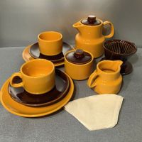10% !!❗VINTAGE schönes Kaffee Service MELITTA - 12 Teile !!❗