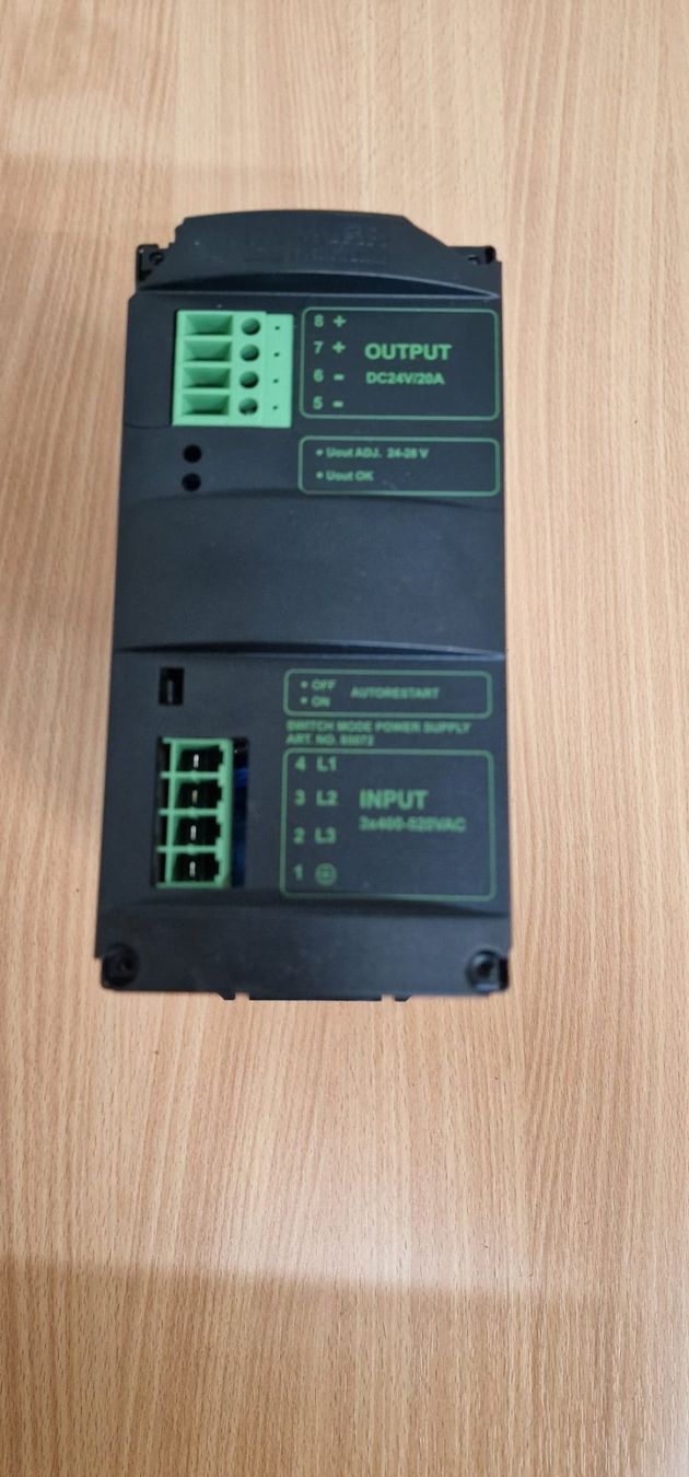 Componenti elettronici: Murrelektronik MCS20 24VDC / 20A Schaltnetzteil, 3 Phasen – Usato da Chur venduto da P0WER 4