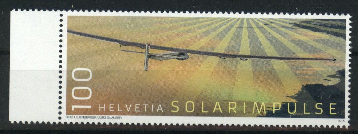 Alle Briefmarken: 2016, Sondermarken Solar Impulse ** – Neu (gemäss Beschreibung) aus Willisau von Vollstempel