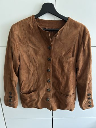 Spengler Wildleder Jacke, Gr. 34,