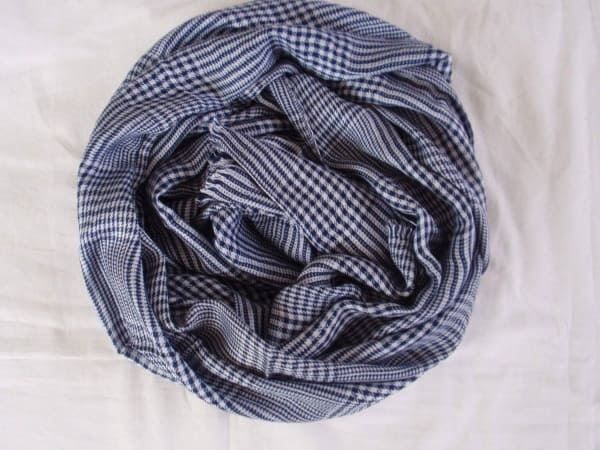 Foulard & Sciarpe: SCHAL KARO  BLAU/WEISS – Nuovo (secondo la descrizione) da Honau venduto da sainj