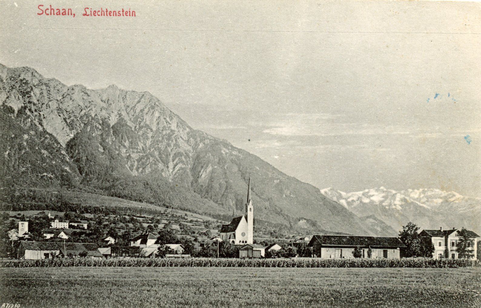 Cartes postales: Schaan AK um 1908 – D'occasion à Ruggell par spalkur42