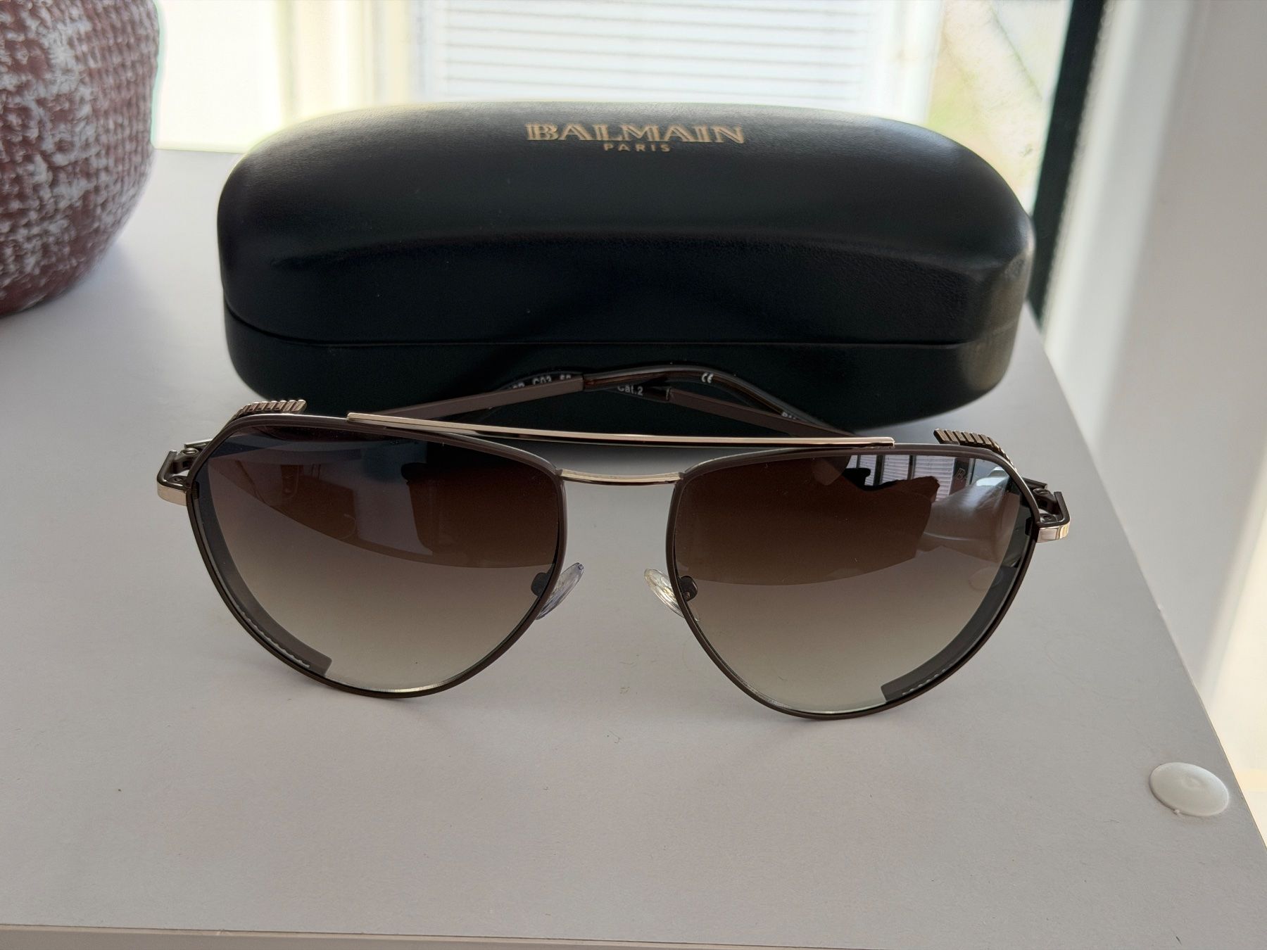 Balmain Occhiali & Lenti: Balmain 58mm Aviator Sonnenbrille - BL 2532B C03 – Nuovo (secondo la descrizione) da Rünenberg venduto da Alina_malina 1