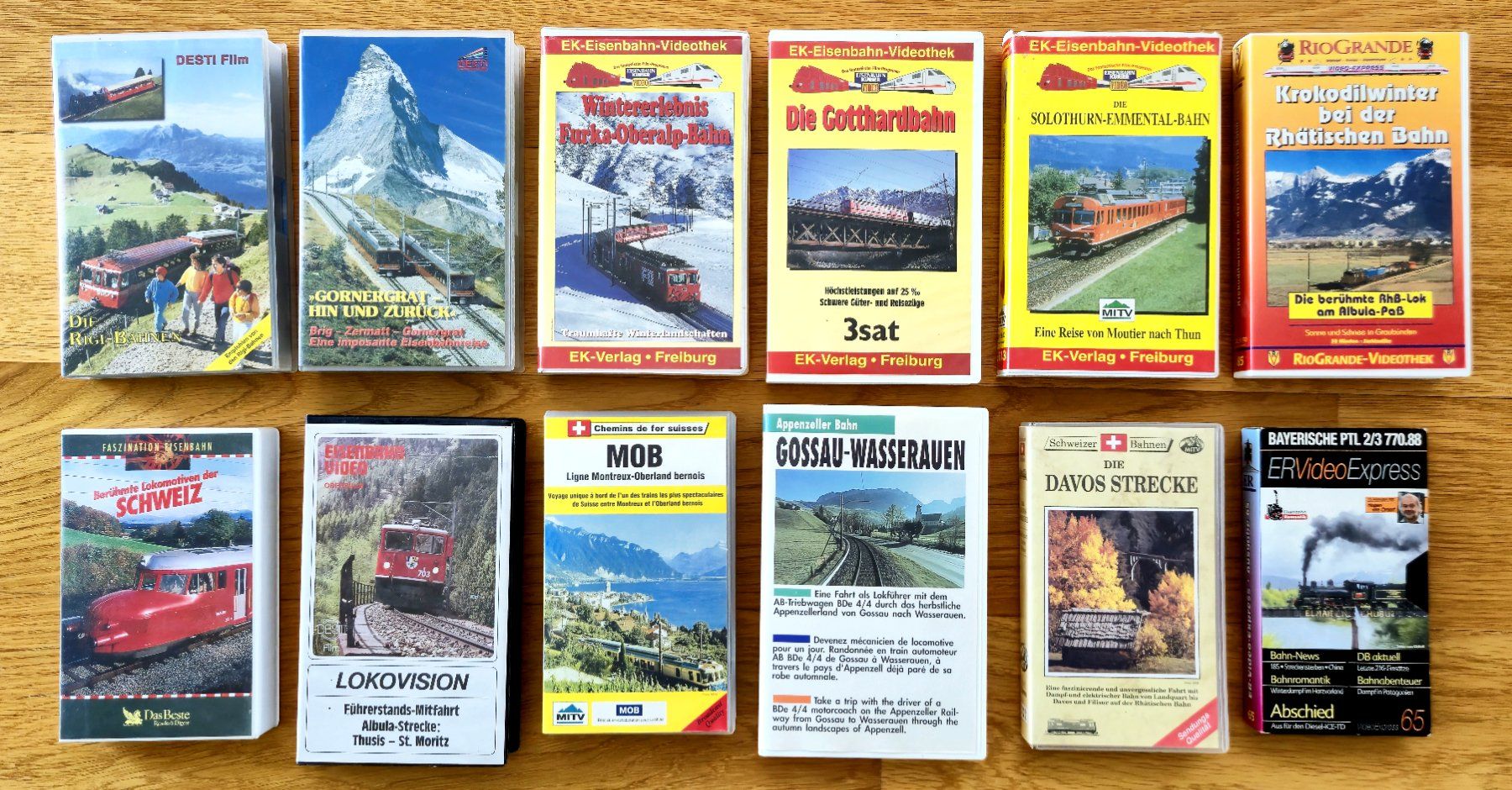 Alle VHS: Eisenbahn Videos – Gebraucht aus Rothenburg von Ajax111