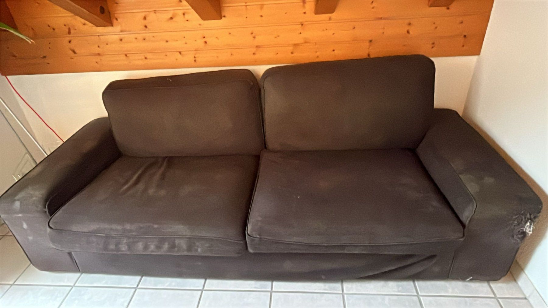 Ikea Divani: IKEA KIVIK Sofa inkl. neuem Bezug – Usato da Lachen SZ venduto da arm_88pw