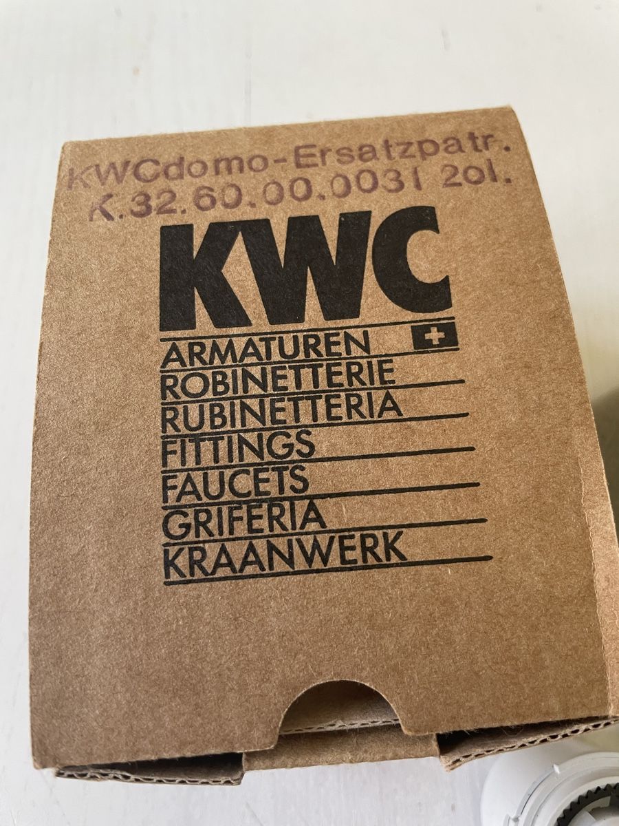 Kwc Rubinetteria: KWC STEUERPATRONE / KARTUSCHE ORIGINAL – Nuovo e nell'imballaggio originale da Itingen venduto da sette 2