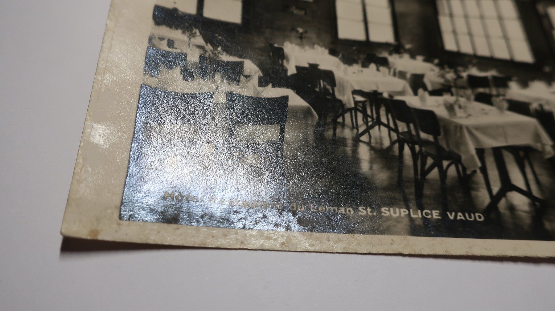 Cartoline postali: Hôtel Restaurant du Léman St. Suplice Vaud – Usato da Cormoret venduto da Pascalll2001 2