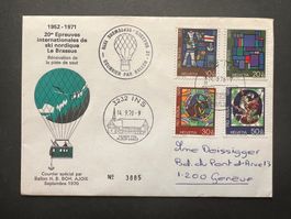 Ballonbrief 1970 INS   (R2)