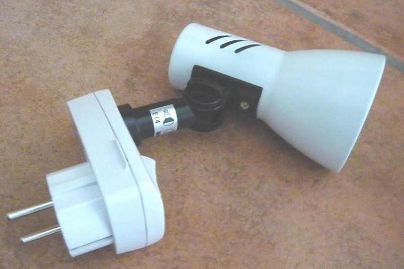 Lampade: Lampe mit EU Stecker – Nuovo (secondo la descrizione) da Ruggell venduto da Btt