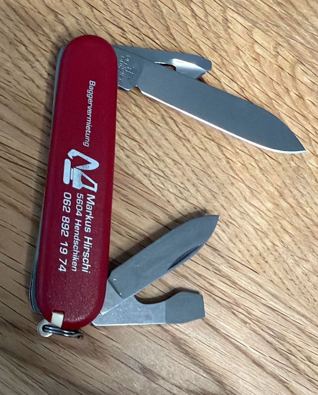 Victorinox Coltelli tascabile: VICTORINOX TASCHENMESSER MIT WERBUNG – Usato da Zürich venduto da Frei-Occasionen 5