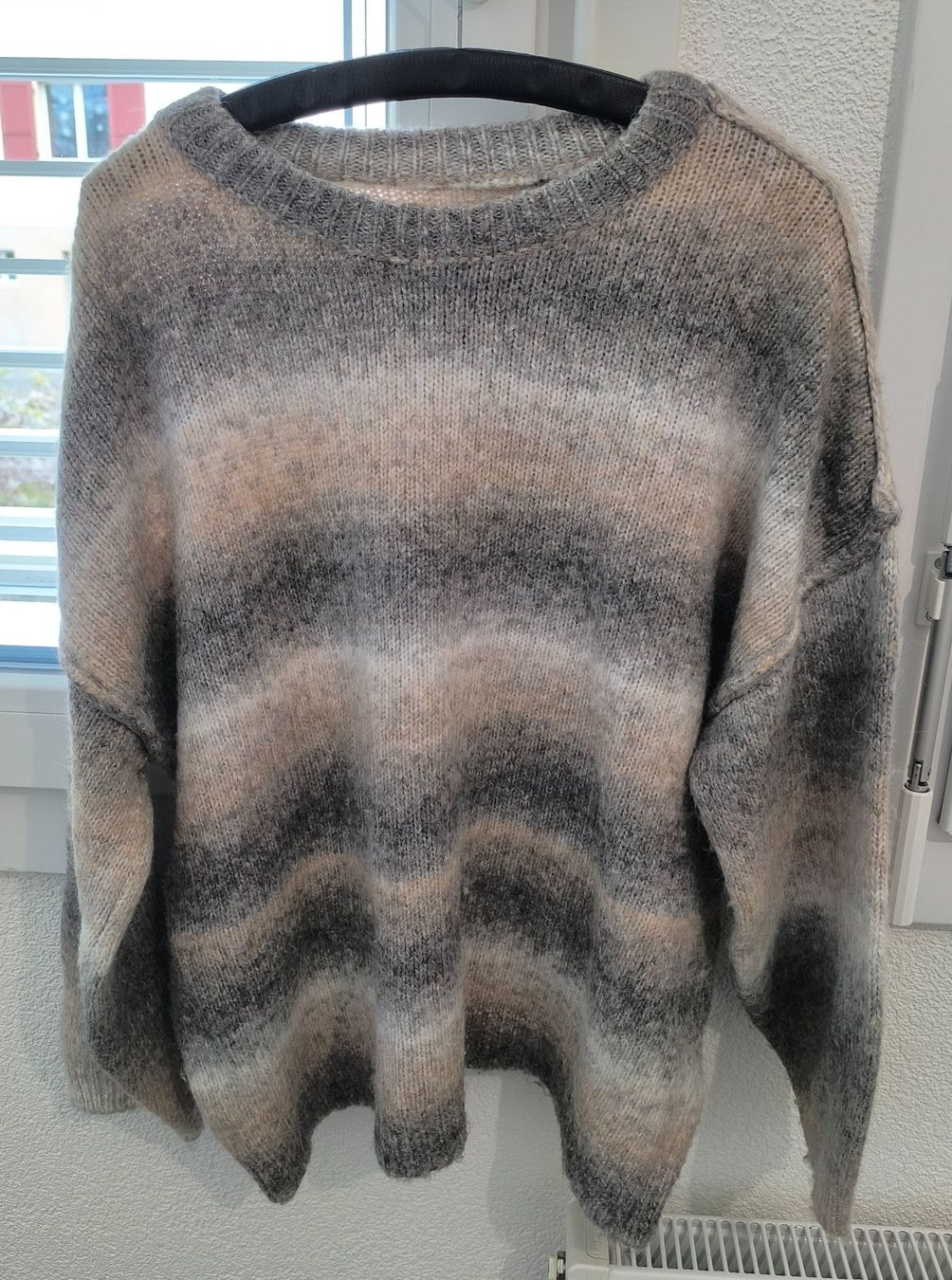 Pull&Bear Maglioni & Felpe: Pull & Bear Pullover - Grau meliert mit Farbverlauf – Usato da Pully venduto da shulgin788