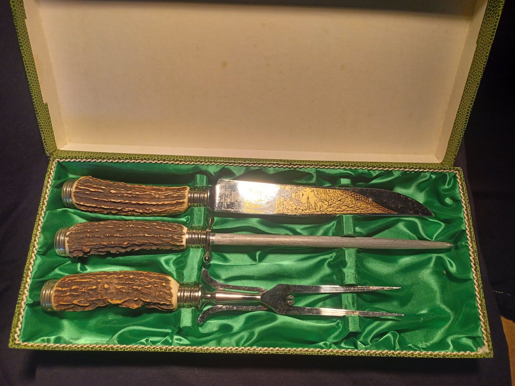 Solingen Bestecksets: PUMA Solingen Fleisch-Filetirset Sonderausgabe – Gebraucht aus gais von dun_c2xc