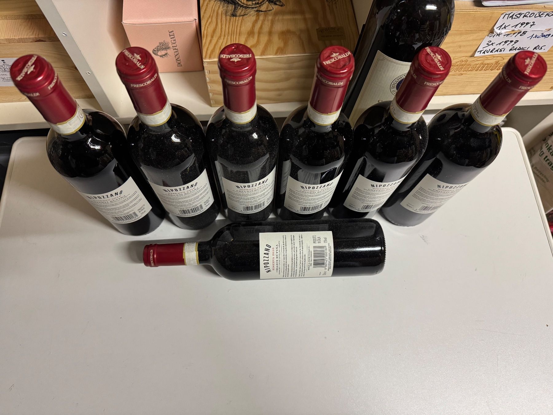 Wein: 7 FLASCHEN CHIANTI RISERVA 2016 DOCG NIPOZZANO FRESCOBALDI – Neu (gemäss Beschreibung) aus Bern von vb5bv 2