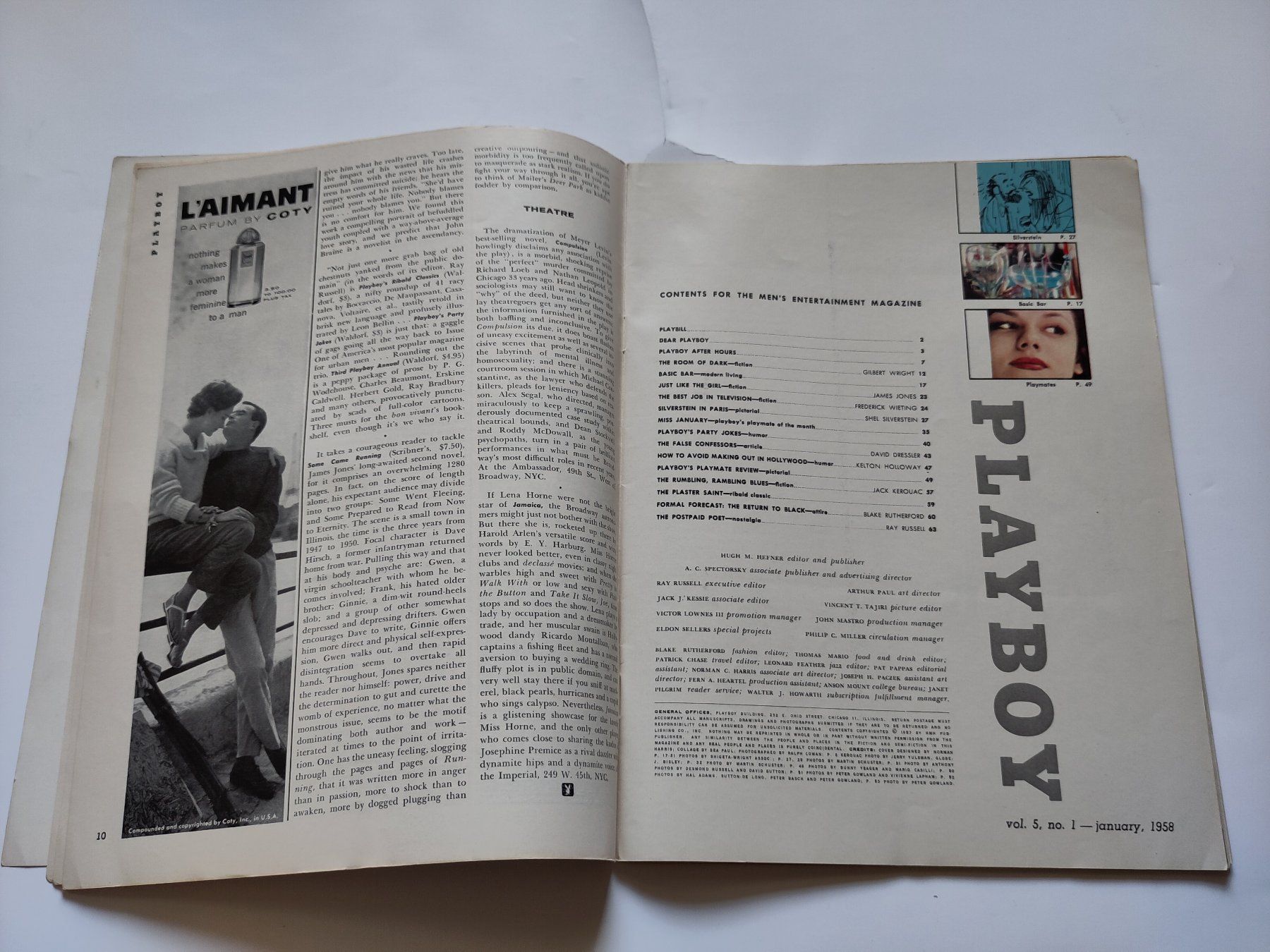 Revues & Magazines: Playboy Magazin Dezember 1957 – D'occasion à Schaffhausen par RolfMeister 2