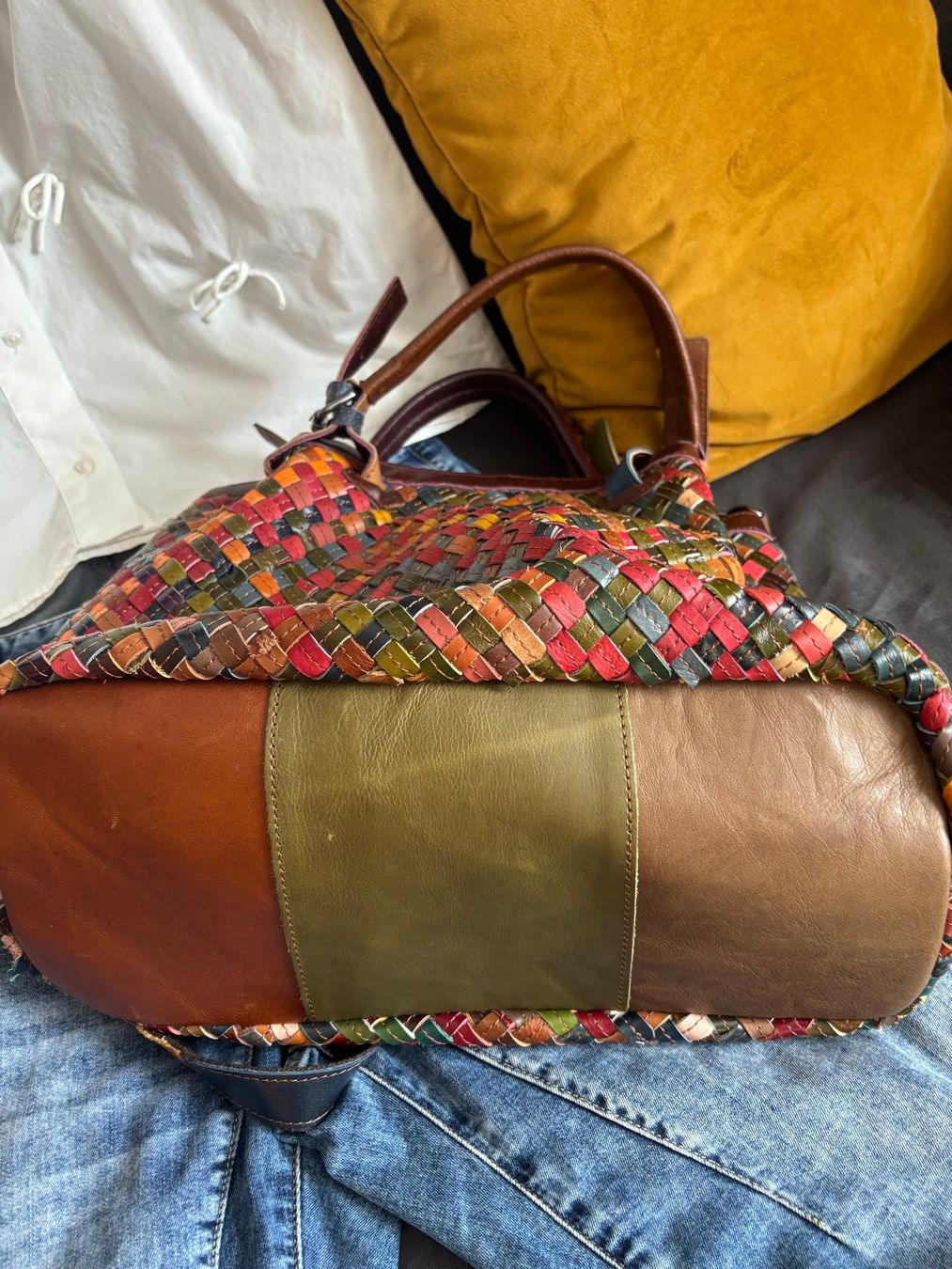 Borse da donna: LEDERTASCHE aus ITALIEN – Usato da Merishausen venduto da yourdream 3