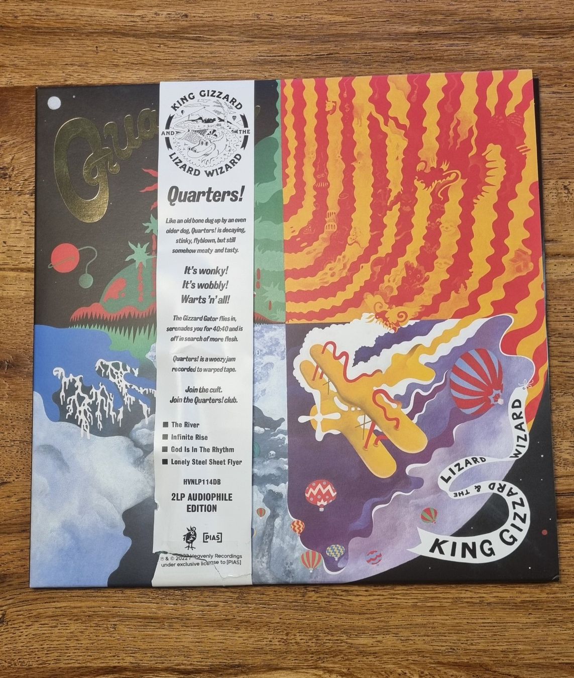 Schallplatten: KING GIZARD & THE LIZARD WIZARD - "Quarters" - Vinyl – Gebraucht aus Hedingen von guarder