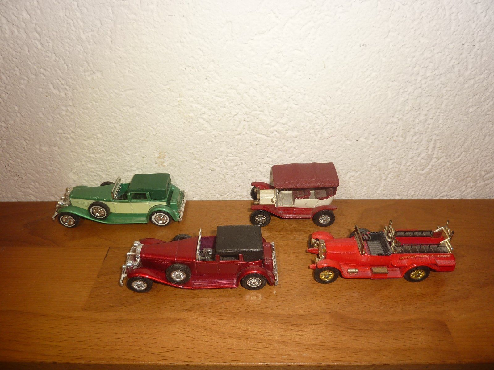 Matchbox Modellini d'auto: Matchbox Models of Yesteryear, 4 Oldtimer 1970er – Usato da Hochfelden venduto da swissice 2