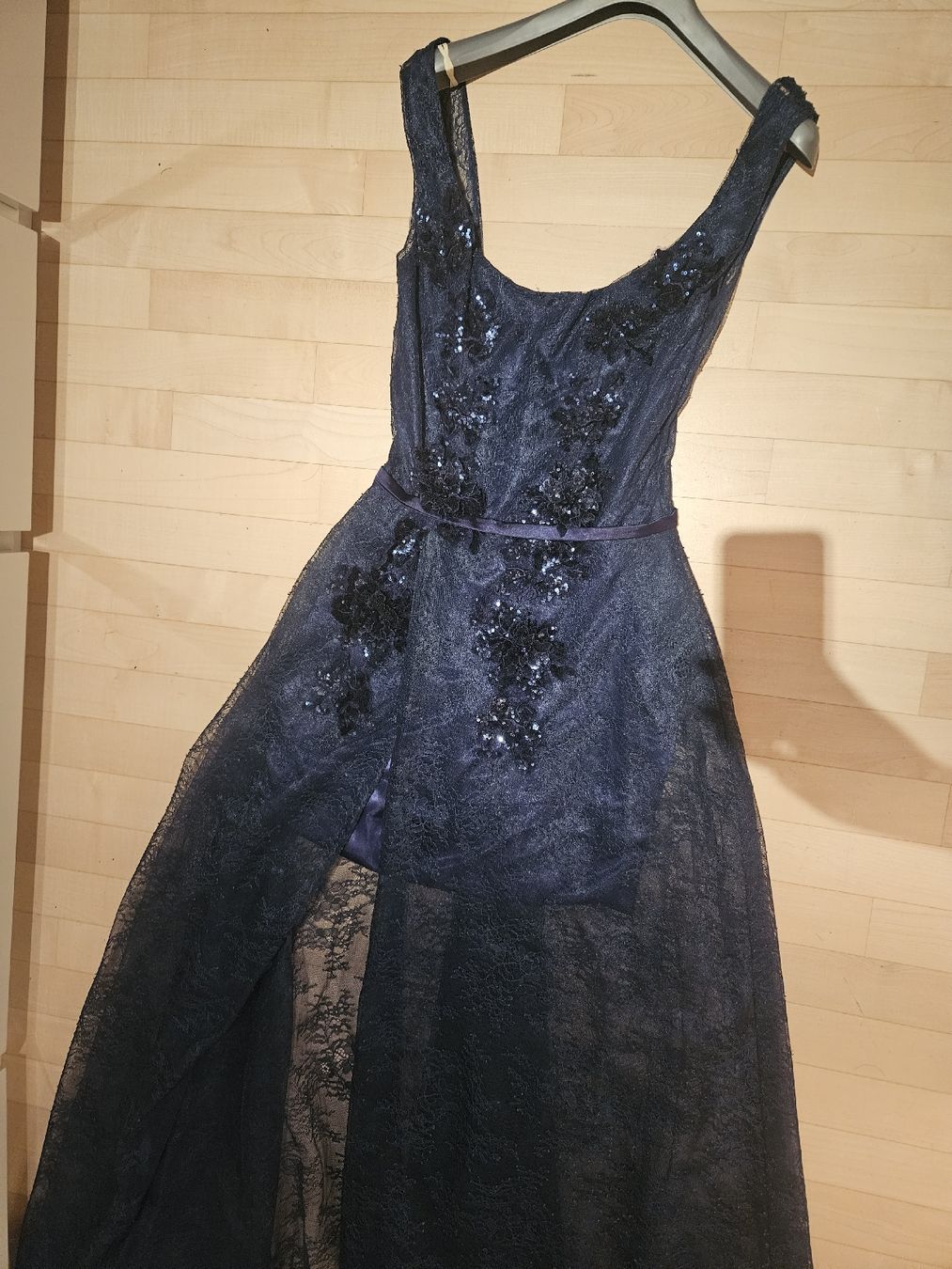 Vestiti: Abendkleid blau Spitze Grösse 38 – Nuovo (secondo la descrizione) da Zürich venduto da lejale01 4