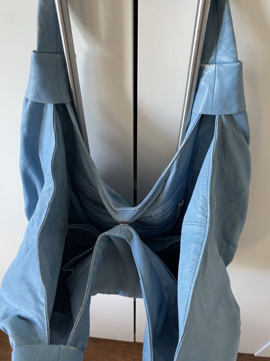 Taschen für Damen: Handtasche, blau – Gebraucht aus Biberstein von koempossible 3
