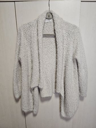 Damen Strickjacke weiss