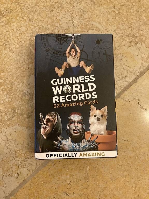 Giochi: Kartenspiel - Guinness World Records – Usato da Biel-Benken BL venduto da Aslan_1