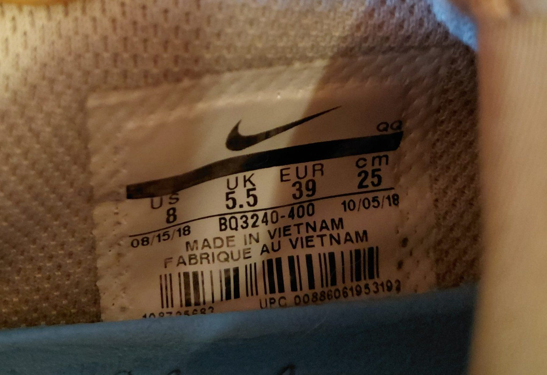 Nike Scarpe da uomo: Nike Sneakers Blau Gr. 39 – Usato da Baden venduto da al_vp 3
