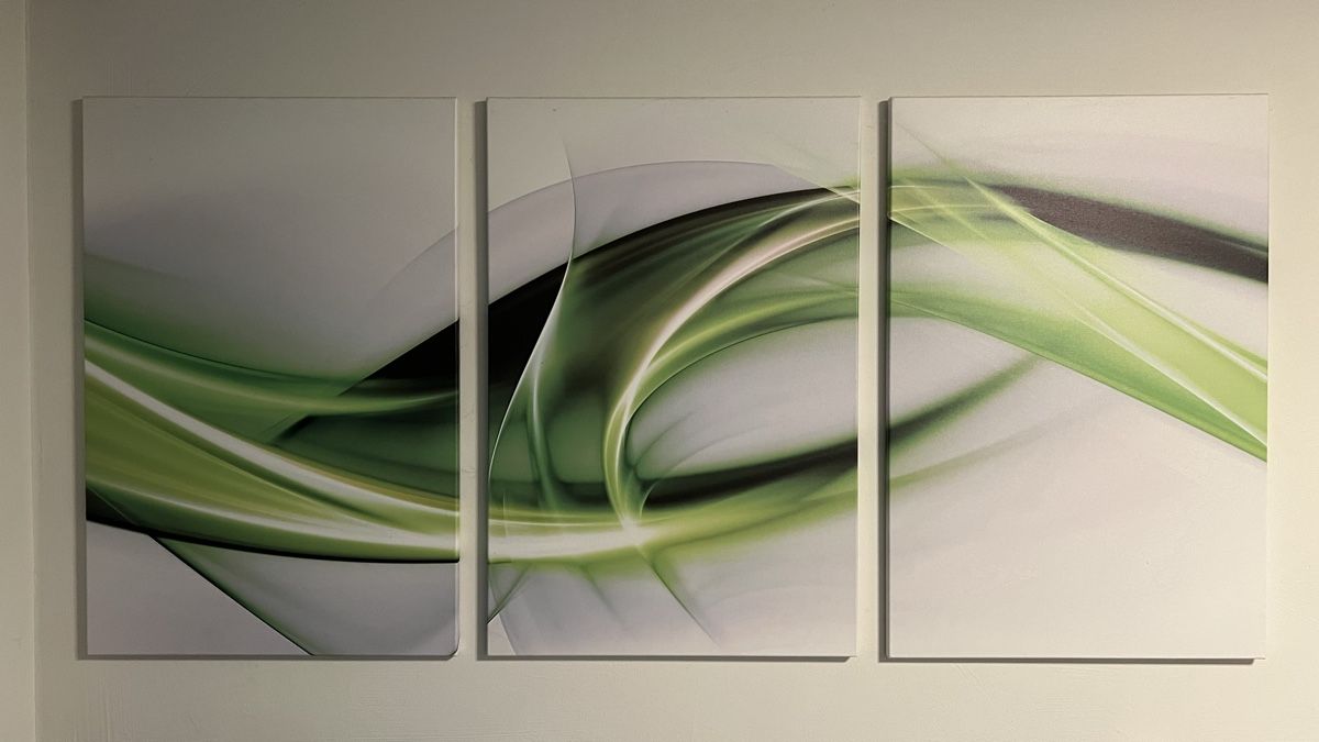 Poster & Bilder: 3-teiliges Wandbild mit modernem Design – Neu (gemäss Beschreibung) aus schöftland von polymechaniker 1