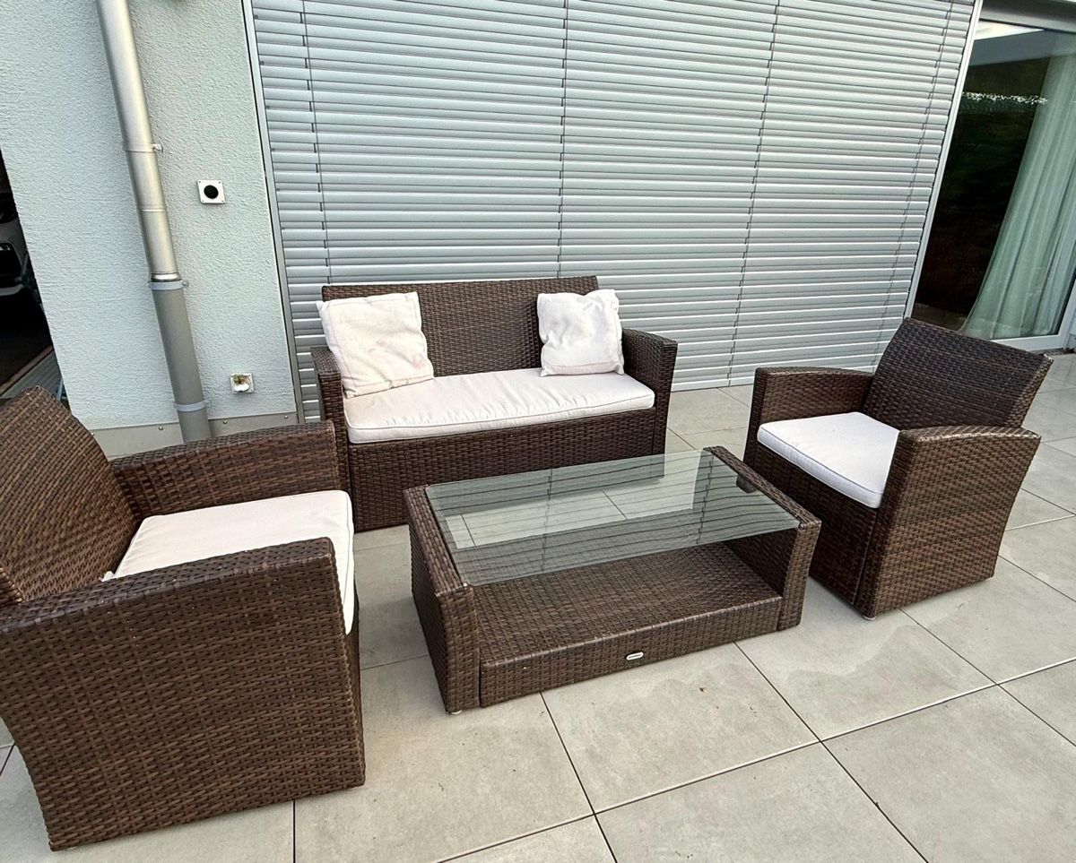 Sedie a sdraio: Ratan lounge set wie neu – Nuovo (secondo la descrizione) da st gallenkappel venduto da est_m6lg 8