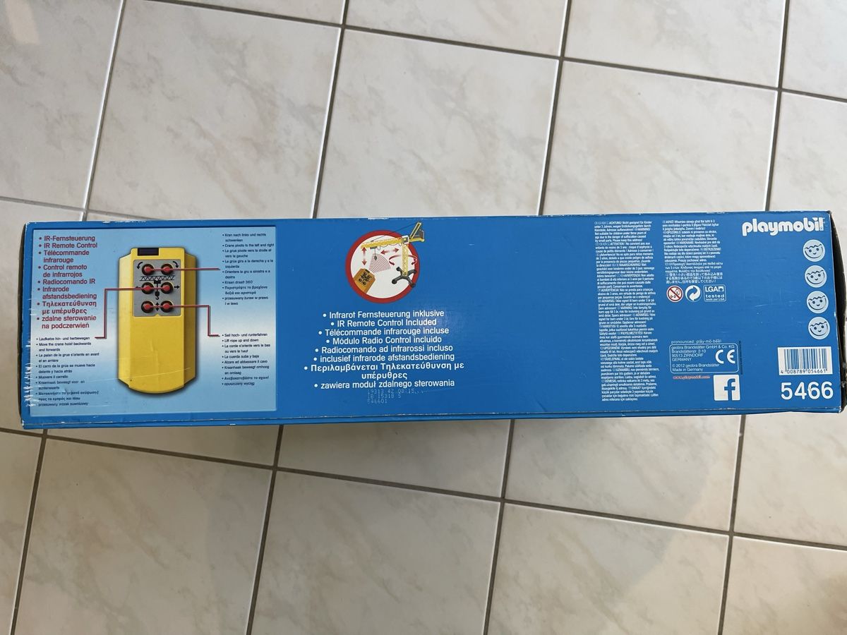 Playmobil Giocattoli: Playmobil Kran 5466 – Nuovo (secondo la descrizione) da Therwil venduto da AmberWaves 4