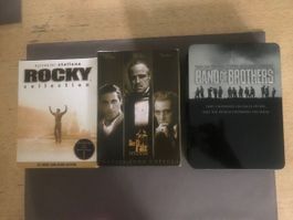 DVD Collection Der Pate-Rocky-Band of Brothers