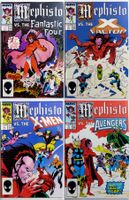 MEPHISTO VS AVENGERS X-MEN F4 X FACTOR‪ COMPLETE 4 PART 1987