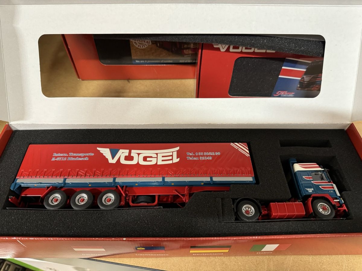Tekno Kit di modellismo & Modellini statici: Tekno 1:50, Vögel Transporte – Nuovo (secondo la descrizione) da Diessbach b. Büren venduto da Elite66 2