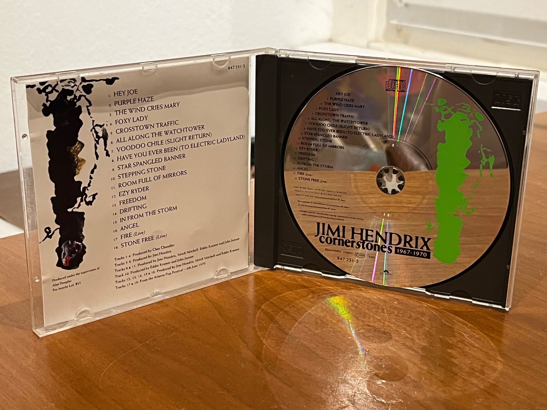 CDs: Jimi Hendrix - Cornerstones 1967-1970 - HJ32A – Gebraucht aus Küsnacht ZH von hardrock.earth 2