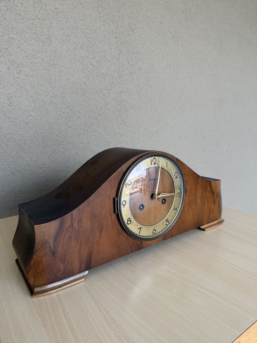 Orologi: Antike Kaminuhr aus Holz, nostalgisch – Usato da Ruswil venduto da marbe01