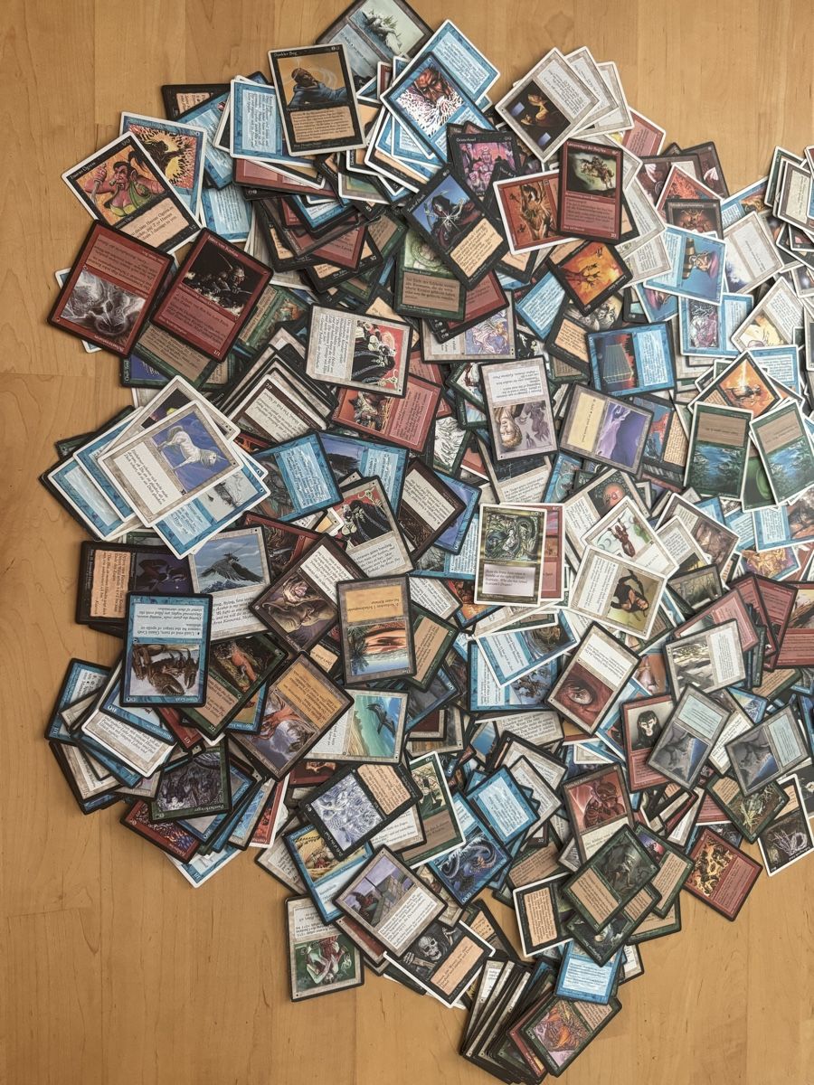 Magic The Gathering Sammelbilder & Trading cards: 1.7 KG Magic the Gathering Karten alt – Gebraucht aus Zürich von Flo3333 1