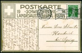 1914_Schweizerische Landesausstellung in Bern; Postkarte