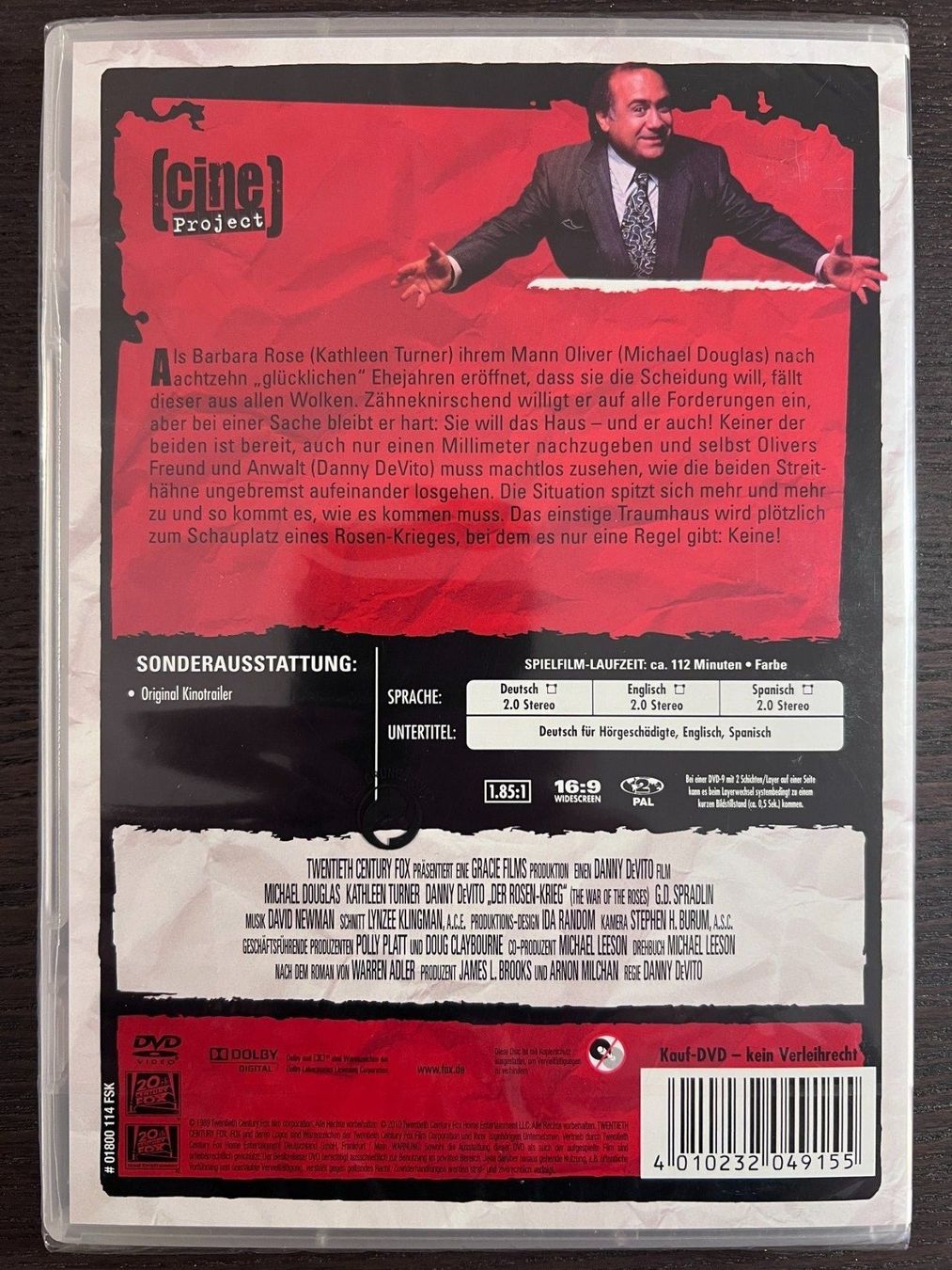 Tutti i DVDs: Der Rosen-Krieg – Nuovo e nell'imballaggio originale da Zürich venduto da FilmFreunde 1