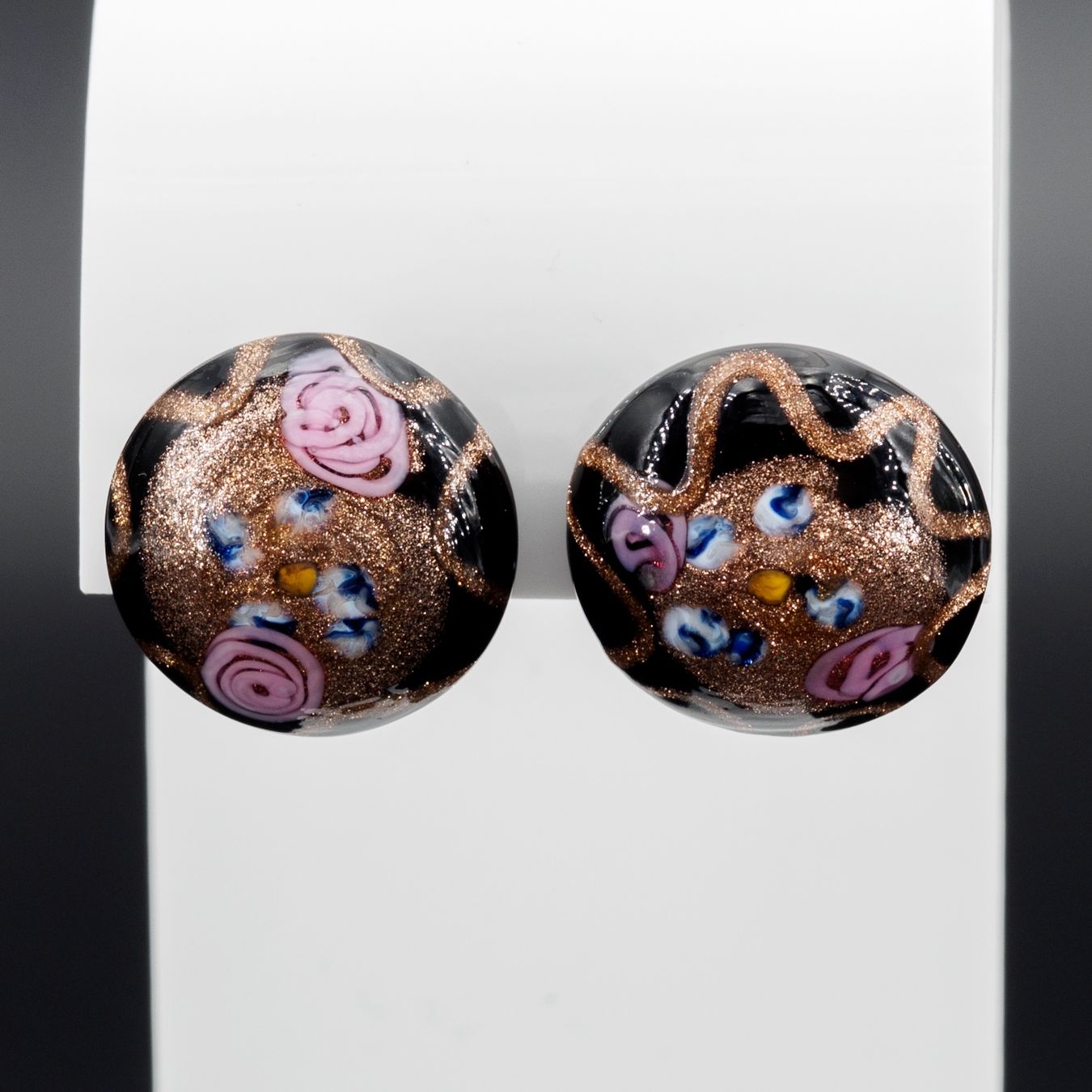 Orecchini pendenti & Orecchini a lobo: Vintage Murano Ohrclips – Usato da Zürich venduto da nostalgic_treasures 3