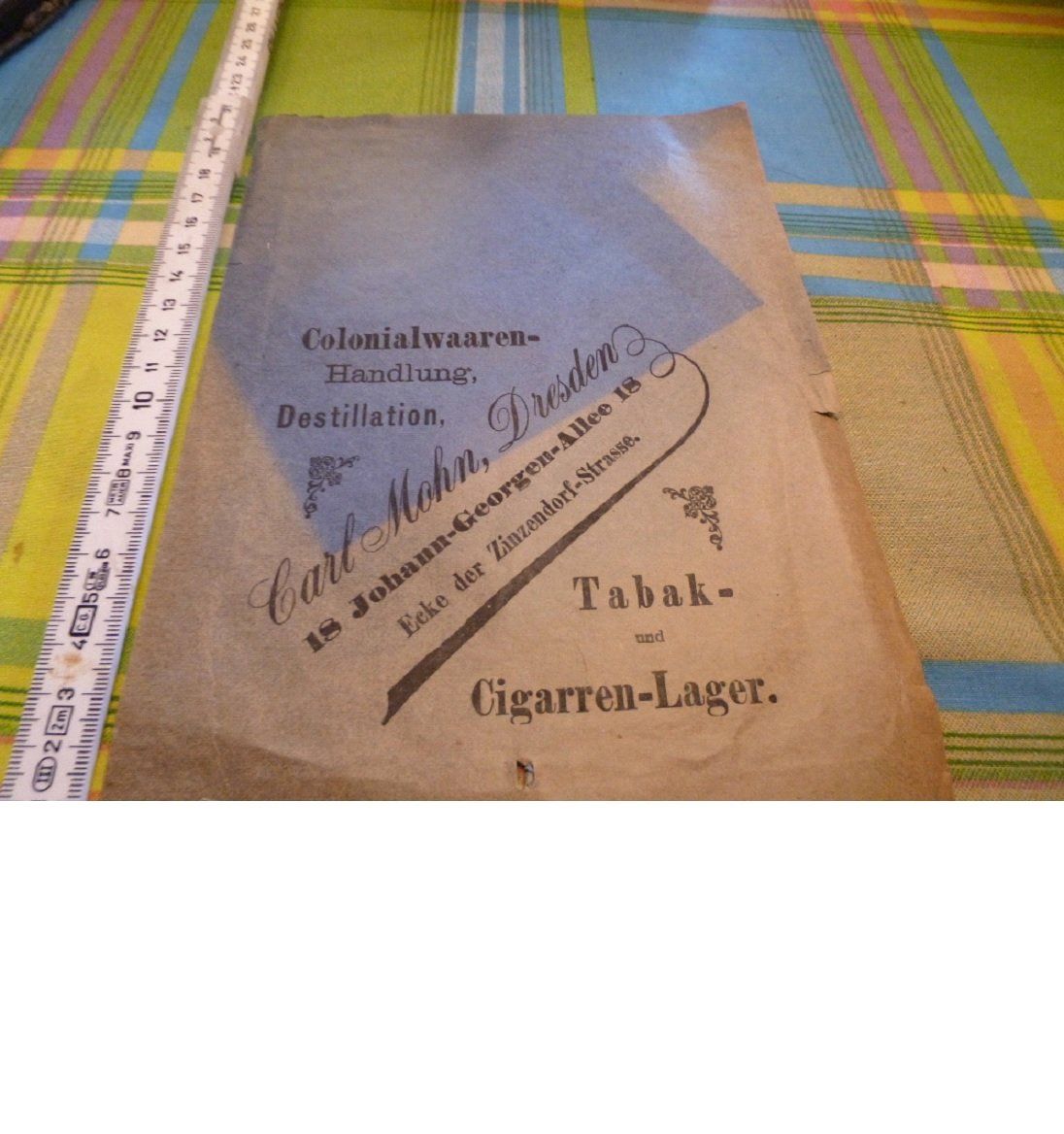 Libri: Kolonialwaren Colonialwaaren Handlung Destillation – Usato da Luzern venduto da leseratte24