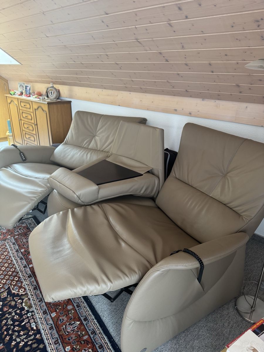 Divani: Longlife Rustika 24 - Ledersofa mit Relaxfunktion – Usato da Bichwil venduto da bling_bim 1