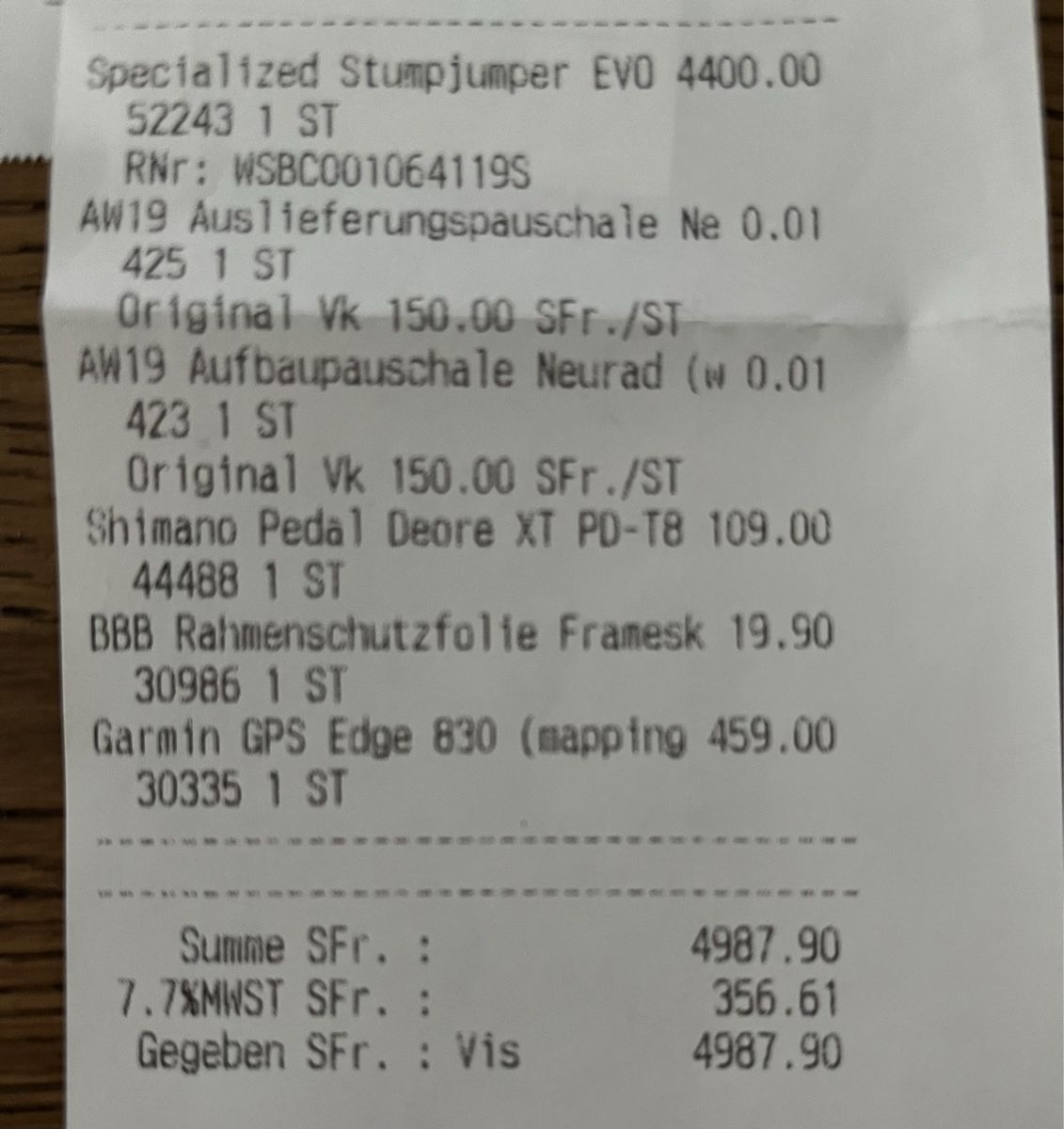 Specialized Velos: Specialized Stumpjumper EVO S6 – Neu (gemäss Beschreibung) aus Steinhausen von  9