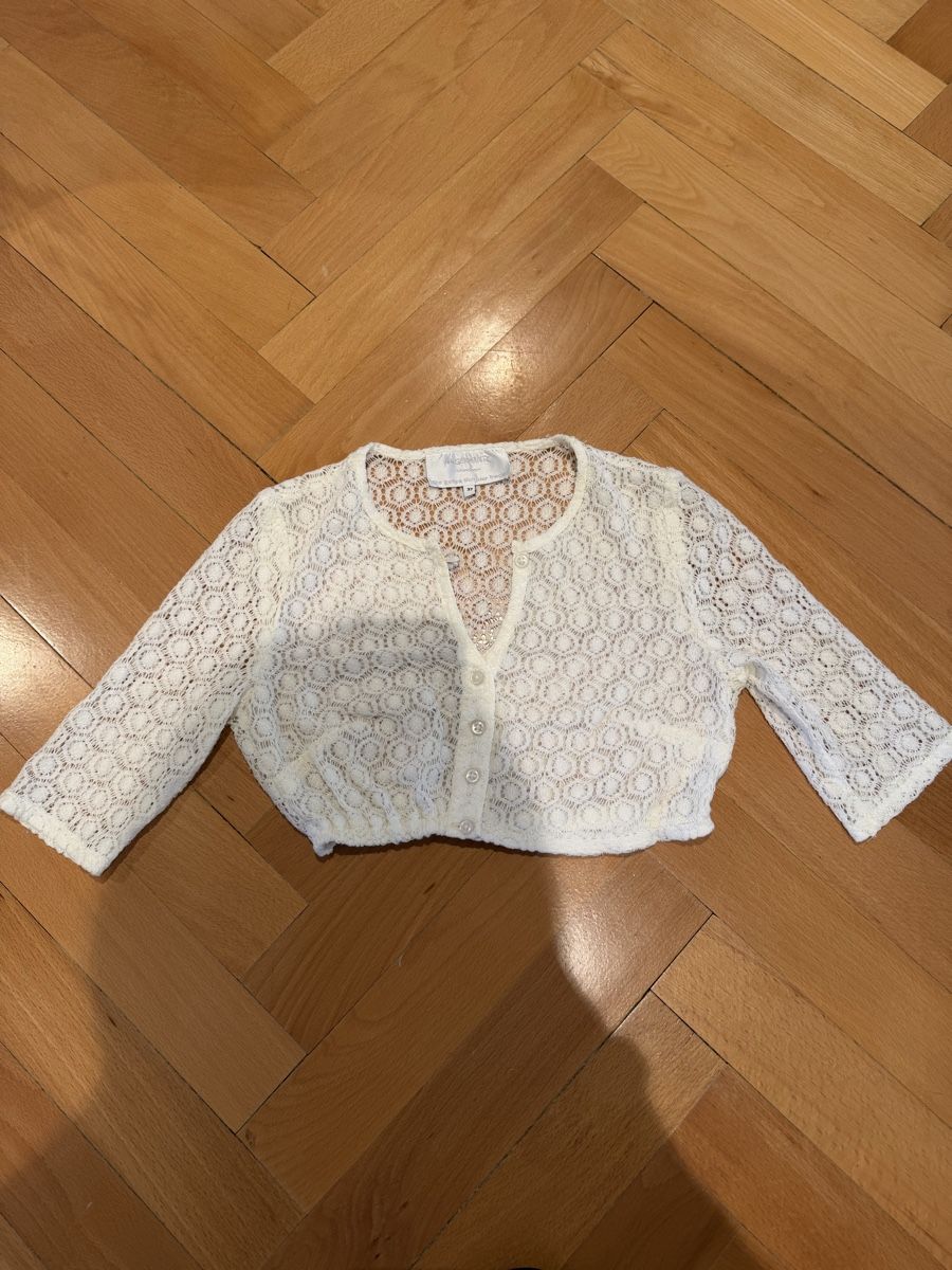 Camicette: Angermaier Dirndl Bluse weiss Grösse 32  – Usato da Zürich venduto da joa_6zjc