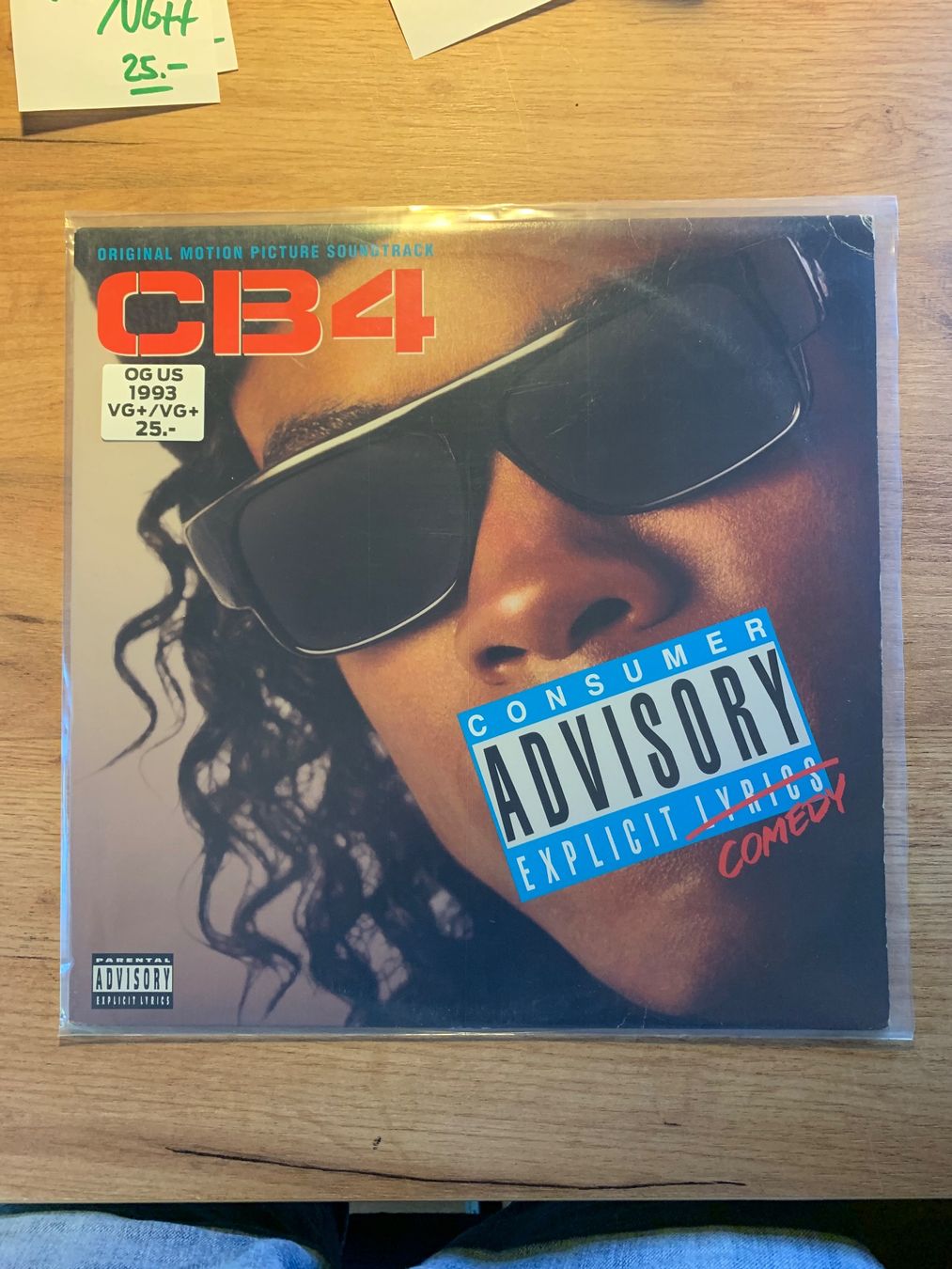 Dischi in vinile: CB4 / OG US 1993 VG+/VG+ – Usato da Gals venduto da Diskopatshop