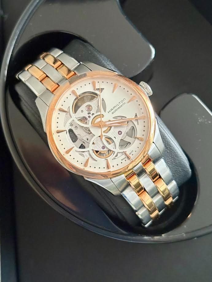 Hamilton Uhren: Montre Hamilton Jazzmaster Viewmatic Skeleton - Automatic – Neu und originalverpackt aus Corminboeuf von Path007
