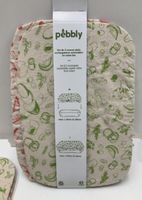 Pébbly - 2er Set Bio Lebensmittel Abdeckung.